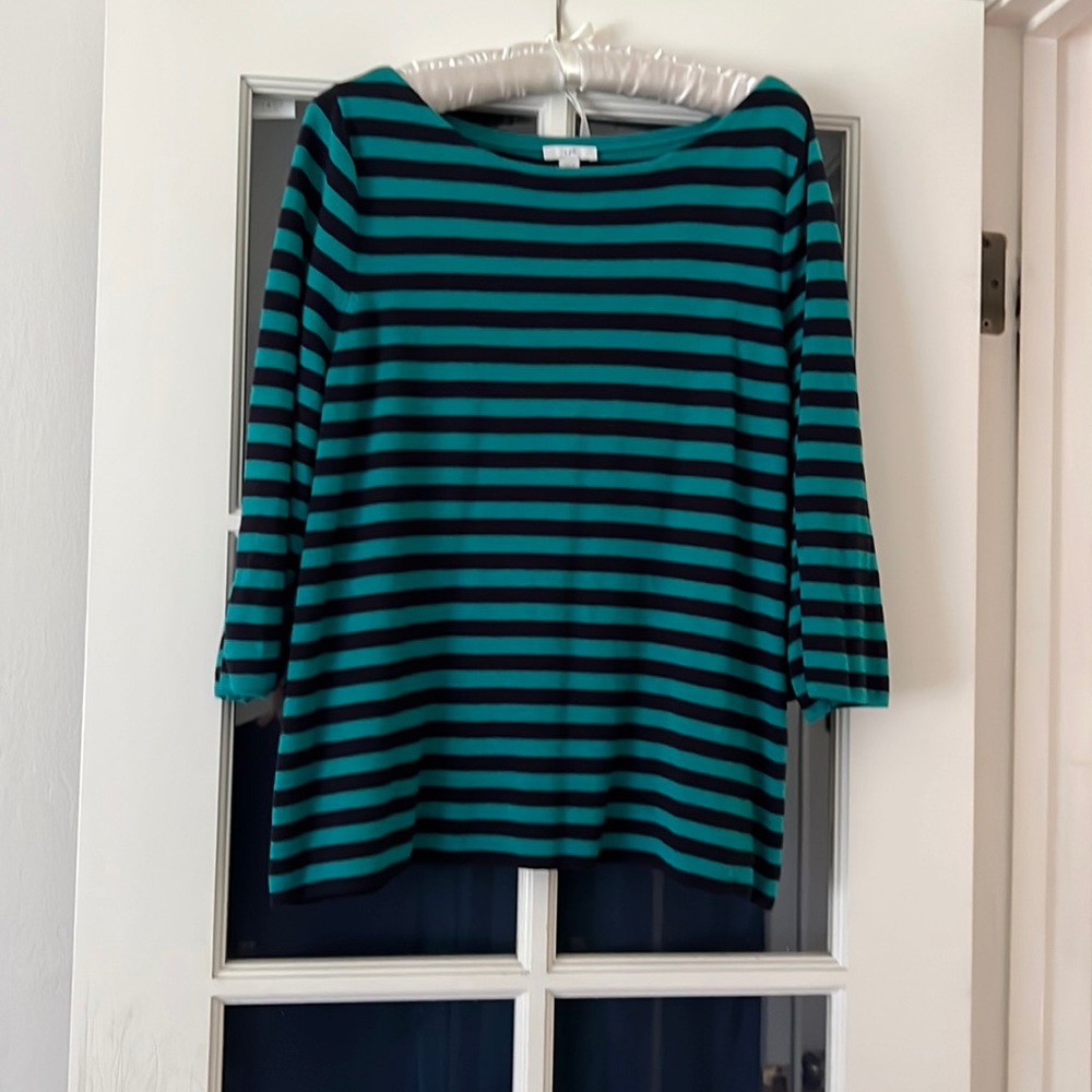 JJill Striped Sweater.